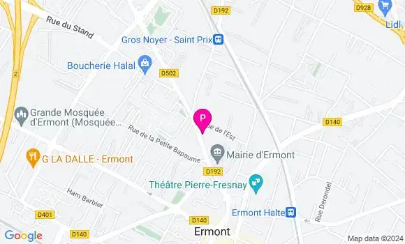 Localisation Christel Sueur