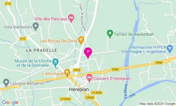 Localisation Jules Roch