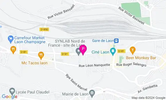Localisation Pauline Maillart