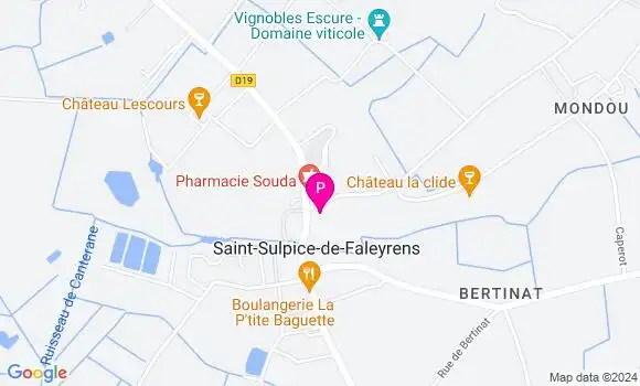 Localisation Claudine Lleu