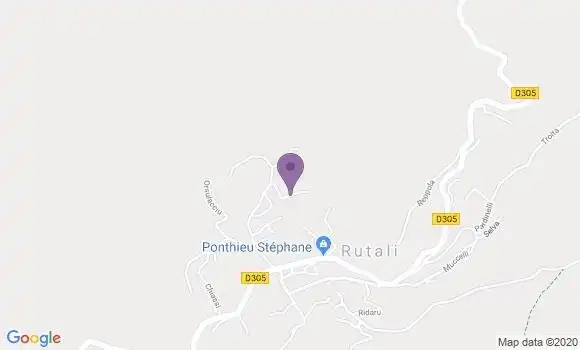 Localisation Milva Peuziat