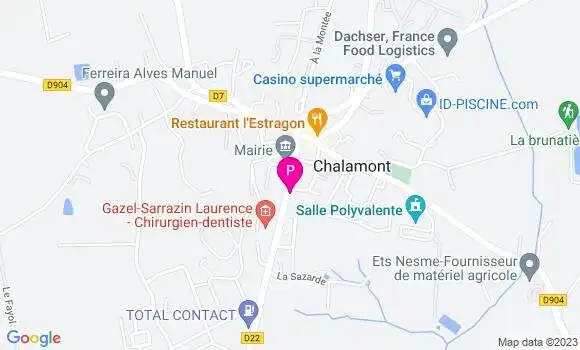 Localisation Patricia Bouchut Merle