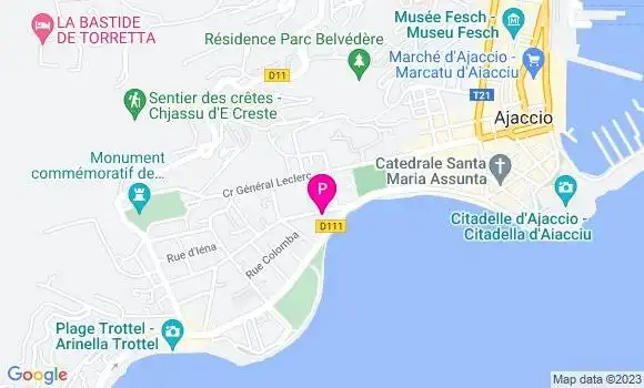 Localisation Anne Sophie Gambini