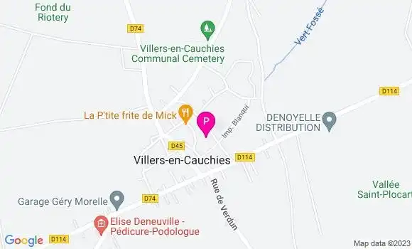 Localisation Cecile Cauuet