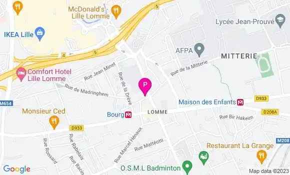 Localisation Graziella Grimaux Houillon