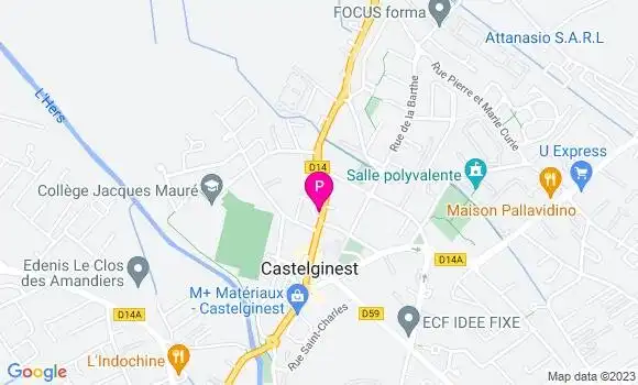 Localisation Pauline Dorino