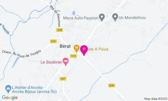 Localisation Marion Rouquette