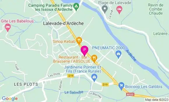 Localisation Benedicte Allegre Viannet