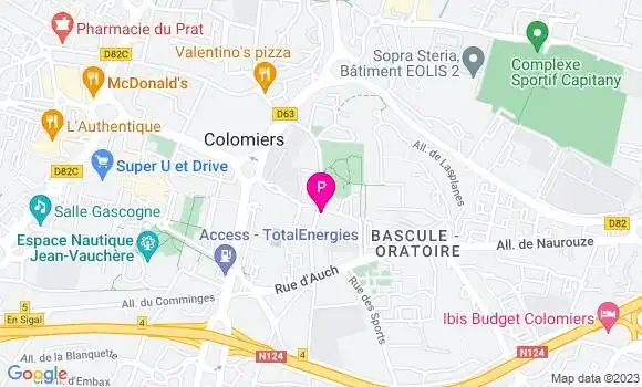 Localisation Amandine Lemaire