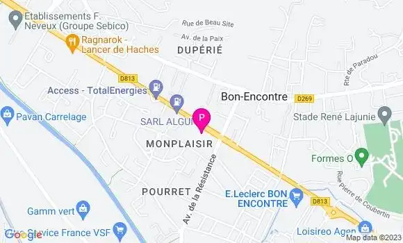 Localisation Romain Pontis