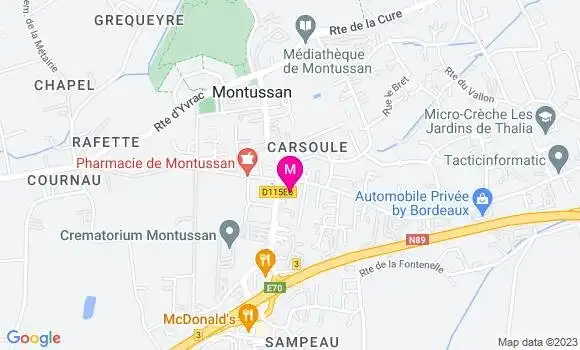 Localisation Berengere Clarke De Dromantin