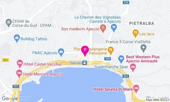 Localisation Sarah Bizarraga