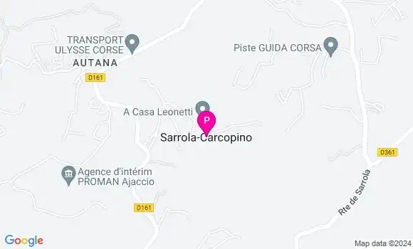 Localisation Anne Sophie Avogari de Gentili de Brando