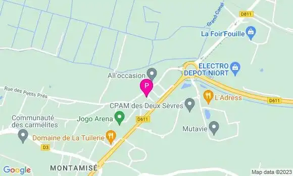 Localisation Justine Moal