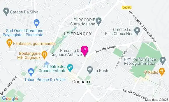 Localisation Adrien Lauby