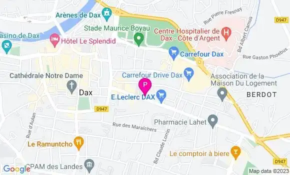 Localisation Laetitia Labeyrie Peyroux