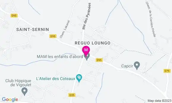 Localisation Lucie Couderc