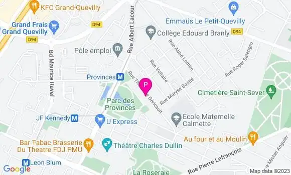 Localisation Lucile Durier