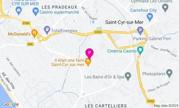 Localisation Annabelle Huillier