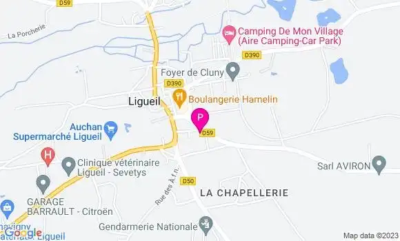 Localisation Tiphanie Destouches