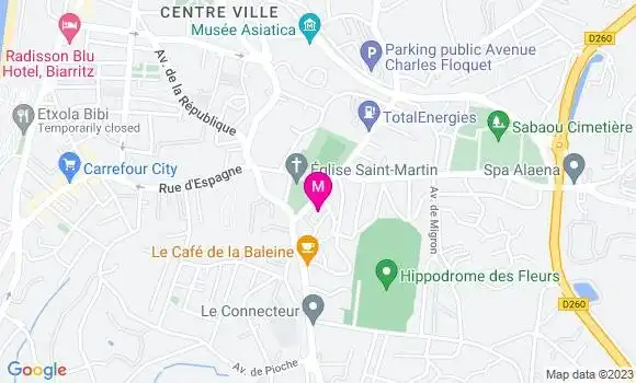 Localisation Julie Mariaud