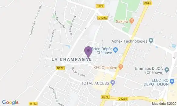 Localisation Julie Rosset Foucaud