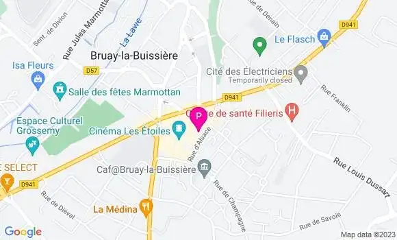 Localisation Nathalie Delahaye