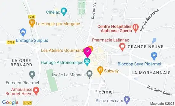 Localisation Antoine Bahon