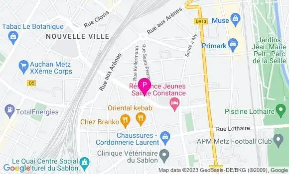 Localisation Muriel Job