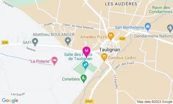 Localisation Marie Saingery Depret