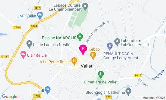 Localisation Marie Baudry Saint Remy
