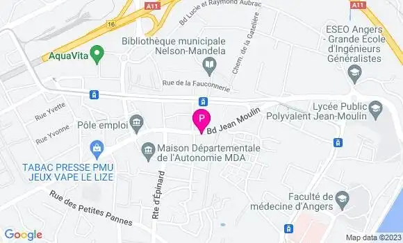 Localisation Marie Monin
