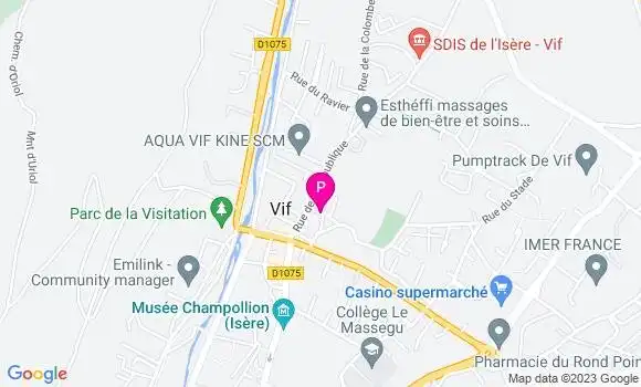 Localisation Laurie Vedelago