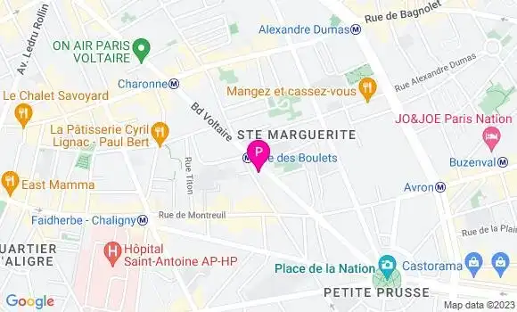 Localisation Frederique Deltombe