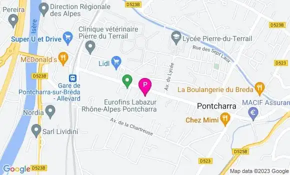 Localisation Edith Viot