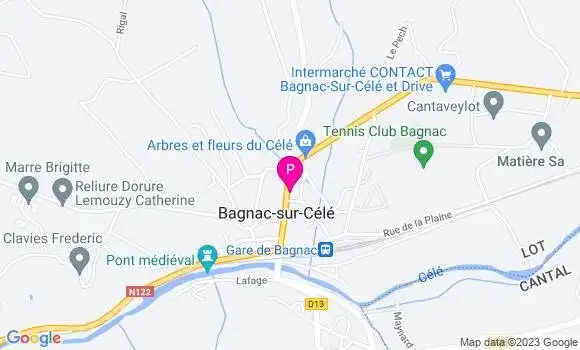Localisation Marc Rayssac