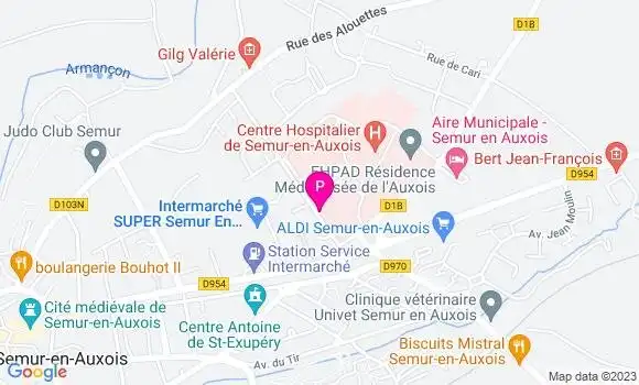 Localisation Johanna Belilty Roux