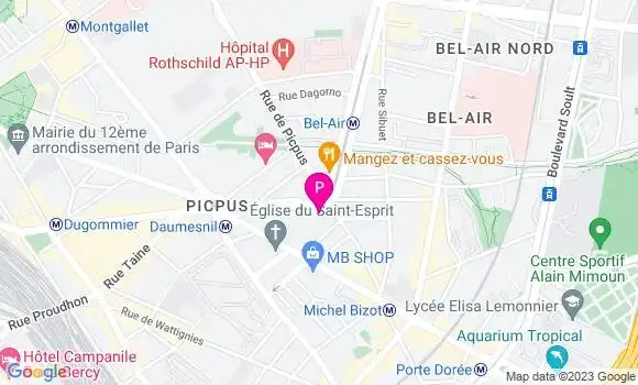 Localisation Nicolas Chavatte