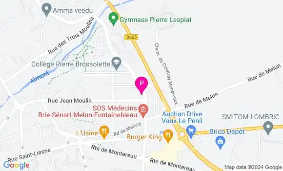 Localisation Matthieu Pouret
