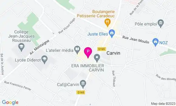 Localisation Marie Caroulle