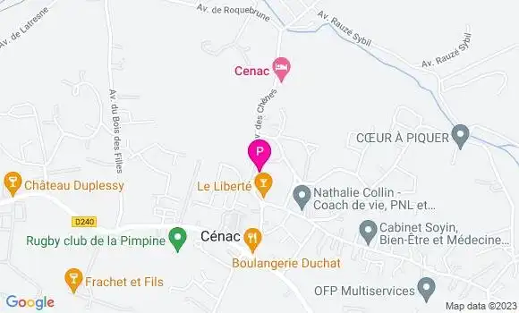 Localisation Melany Lavoie