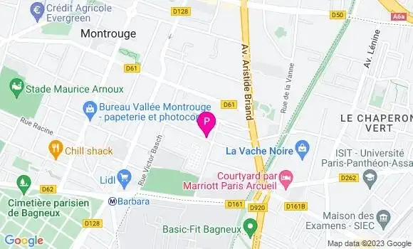 Localisation Isabelle Lecomte