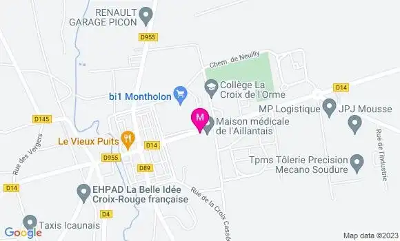 Localisation Thibault Maurel