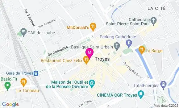 Localisation Anais Buisson