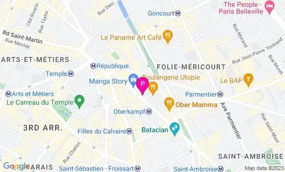 Localisation Amelie Prive