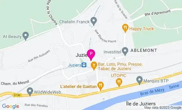 Localisation Rudy Thouvenin