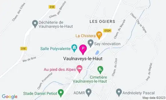 Localisation Nathalie Beaulier