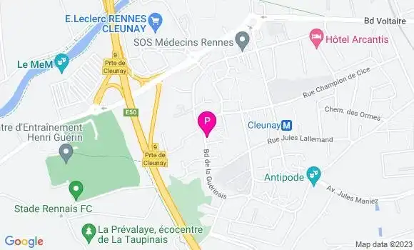 Localisation Alix Thiry