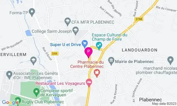 Localisation Isabelle Guyader Grall