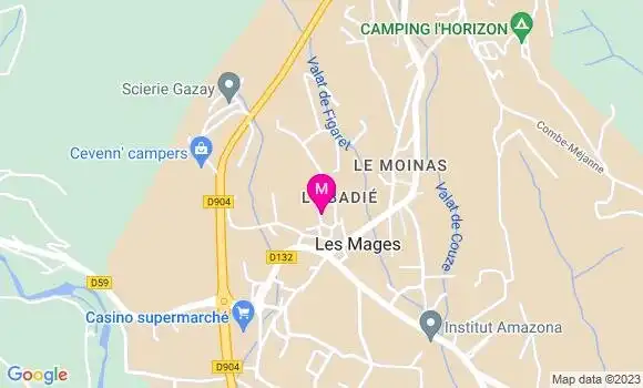 Localisation Clhoe Gleyze